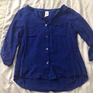 Colbalt 3/4 sleeve top